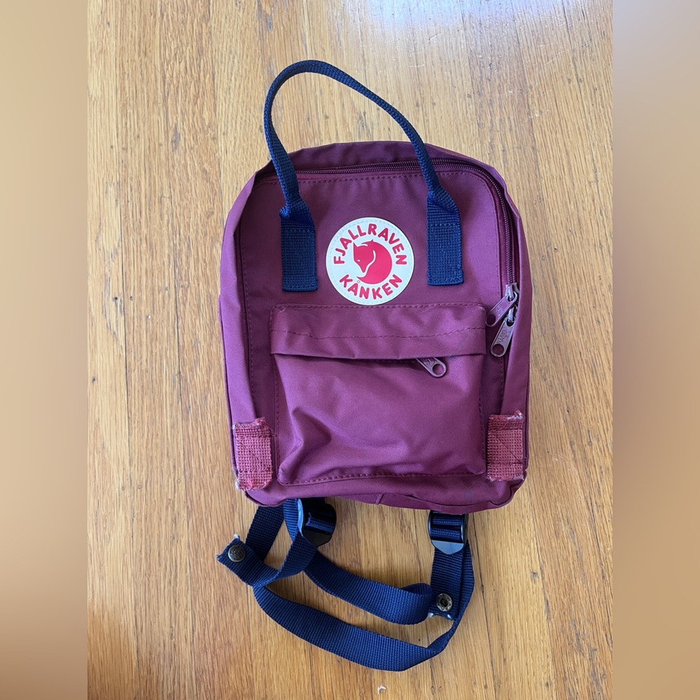 Knken Mini Backpack - Deep Red - image 1